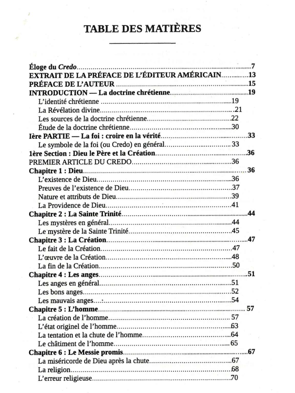 CREDO Compendium de la Foi catholique - Librairie de la FSSP