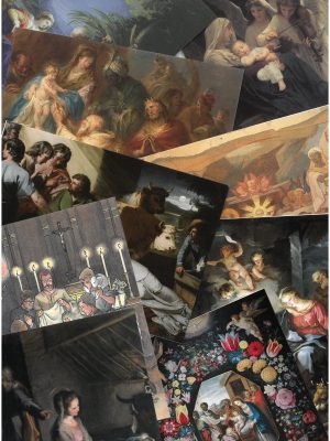 Lot de 10 cartes de vœux